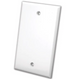 Single Blank Wall Plate - White - 820540X Single Blank Wall Plate - White - 820540X